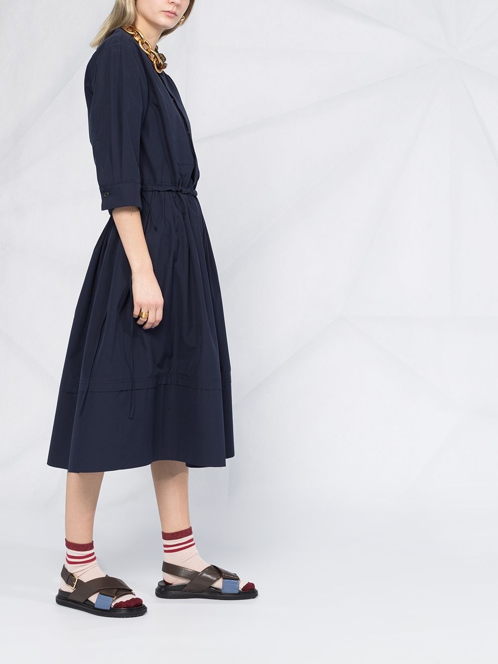 midi shirt dress - 4