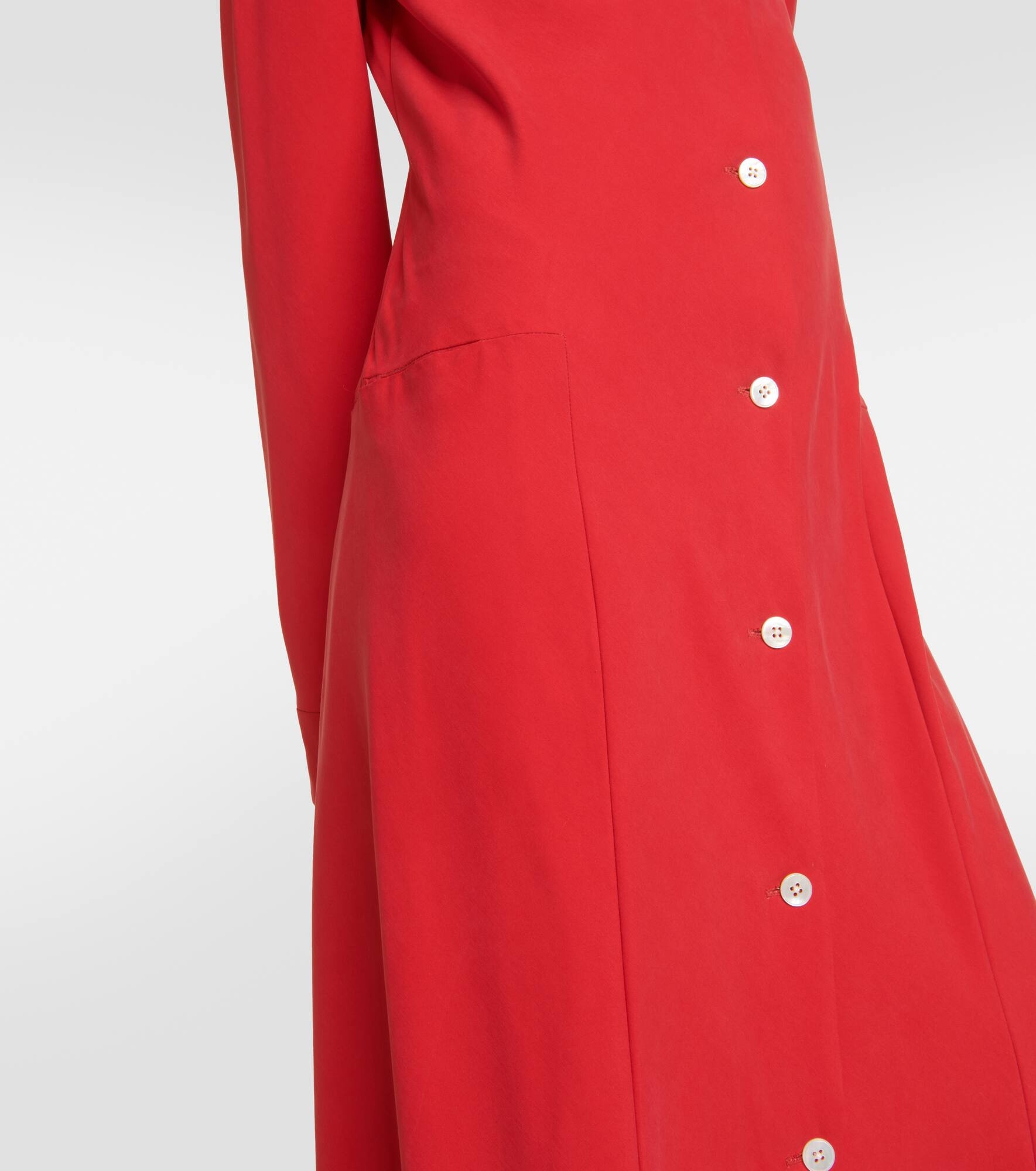 Myra silk shirt dress - 5