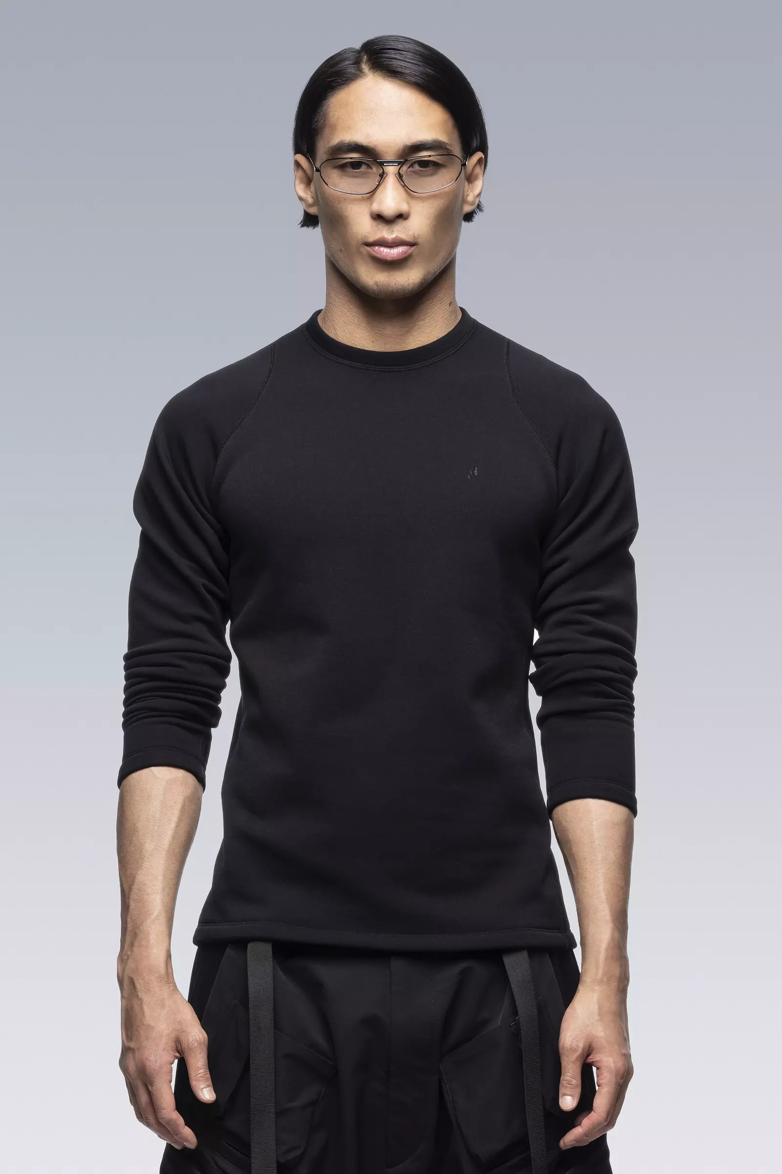 S27-PS Powerstretch® Longsleeve Shirt Black - 1