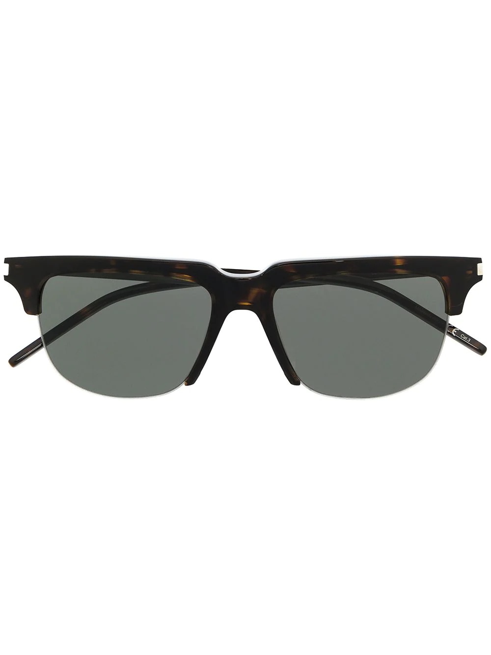 square-frame sunglasses - 1