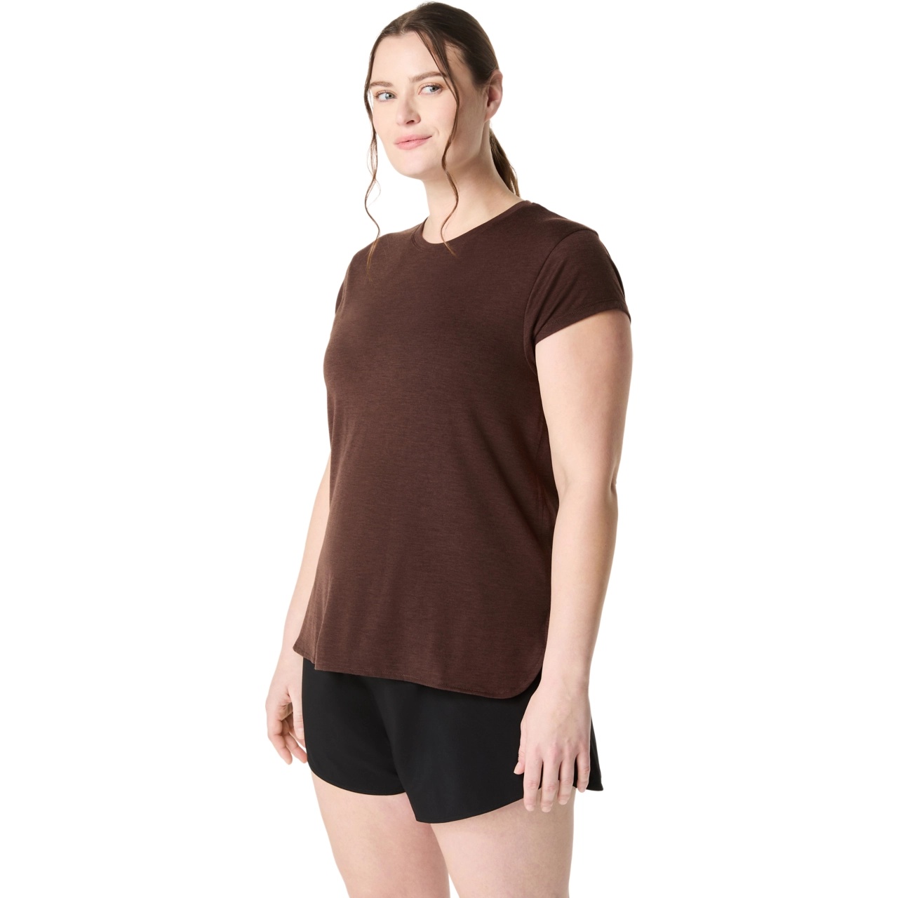 WOMEN'S HEATHER CREWNECK TOP - 3