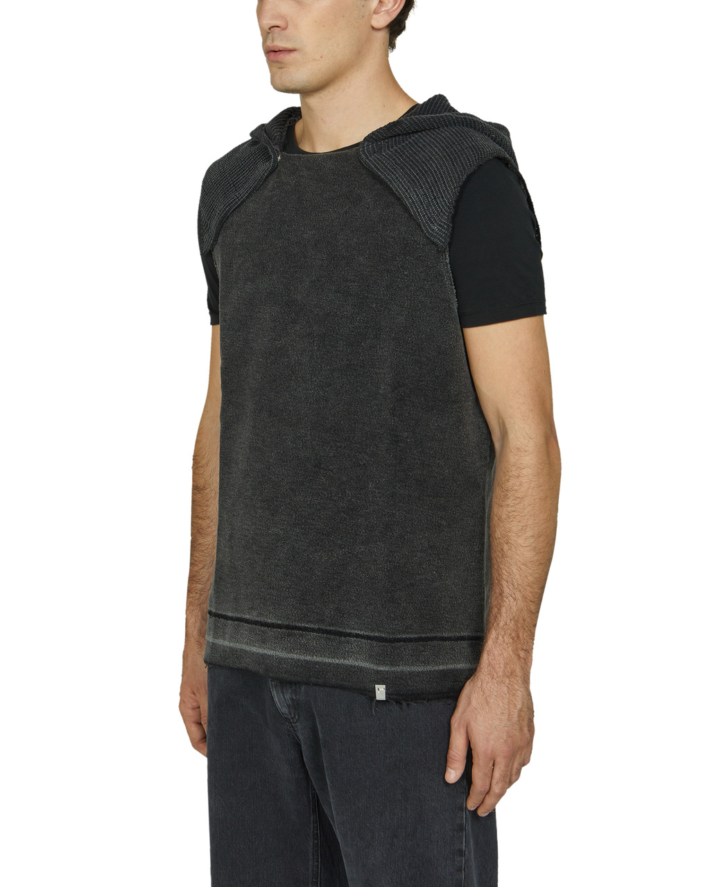 INSIDE OUT HOODED VEST - 3
