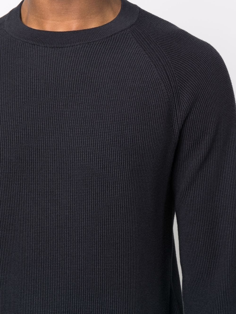 crew-neck cotton-silk jumper - 5