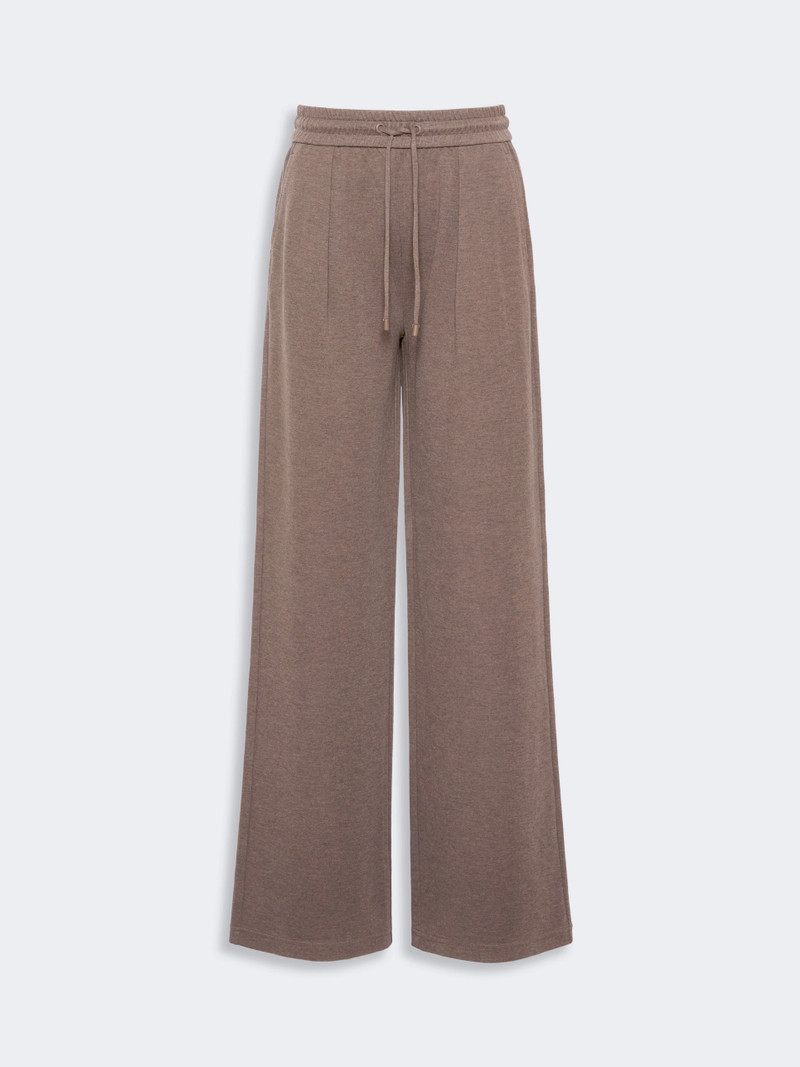 DANCING Jersey and cotton trousers - MUD 1