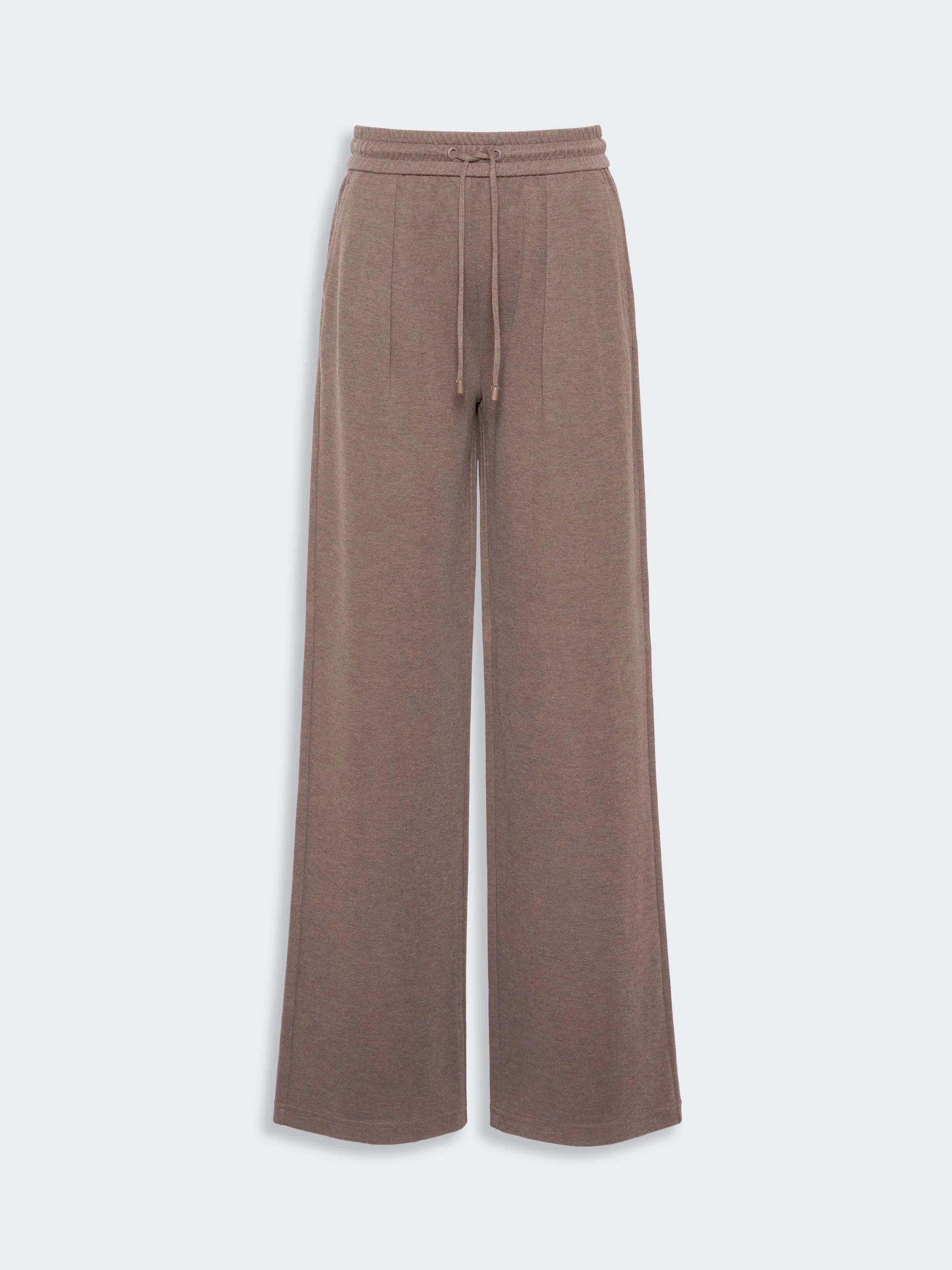 DANCING Jersey and cotton trousers - MUD - 1