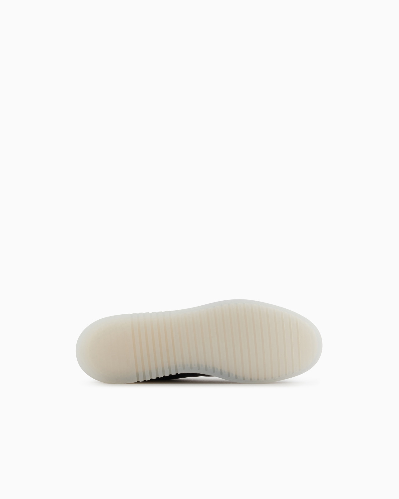 LEATHER SNEAKERS WITH SEMI-TRANSPARENT SOLE - 6
