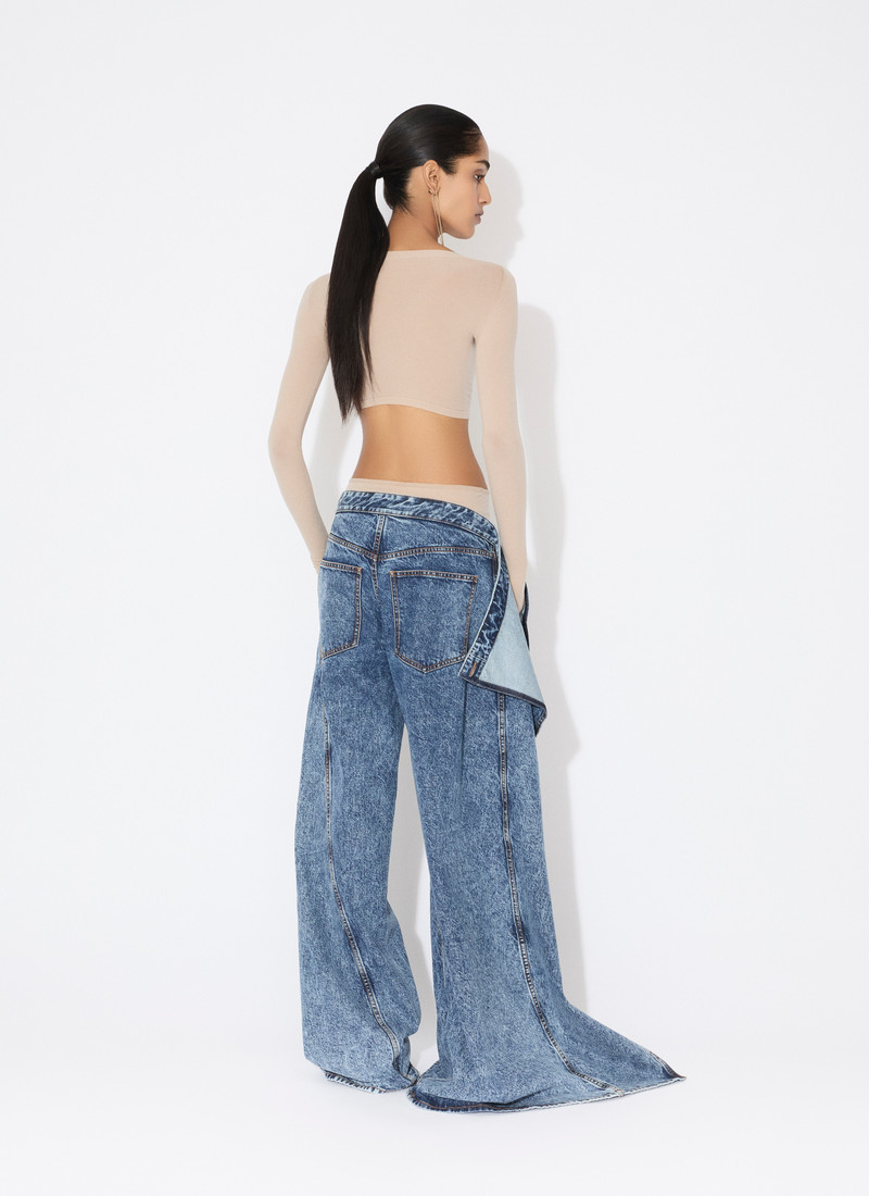 Alaïa WRAP JEANS outlook