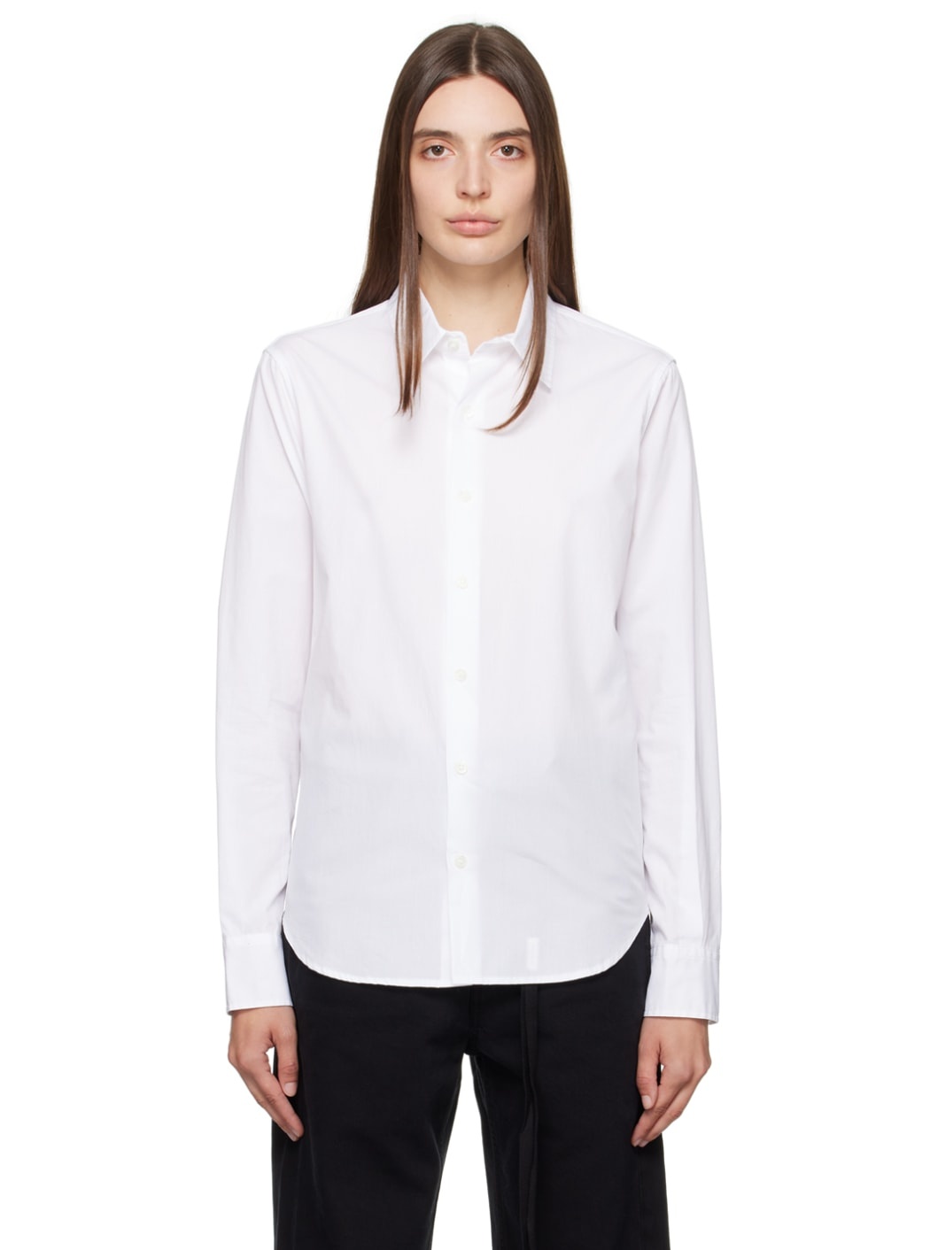 White Edwine Standard Shirt - 1