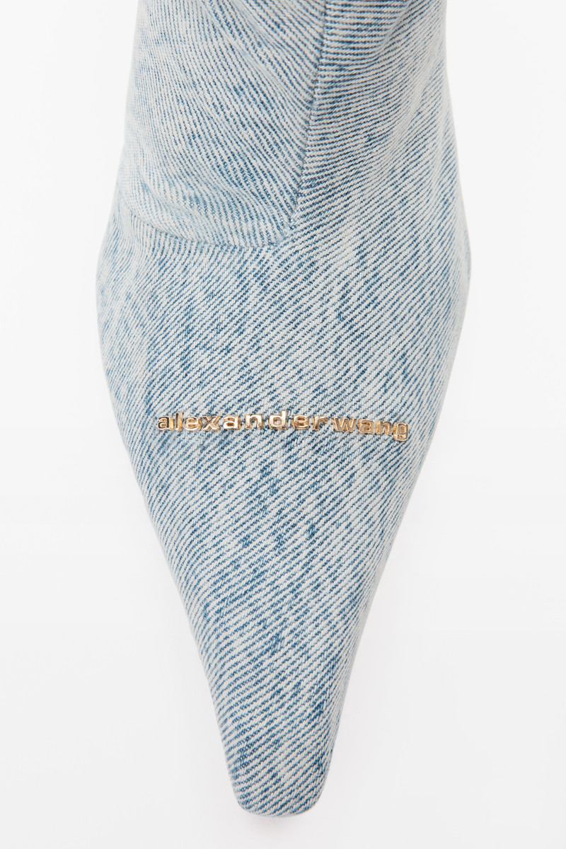 VIOLA 65 SLOUCH BOOT IN DENIM 2