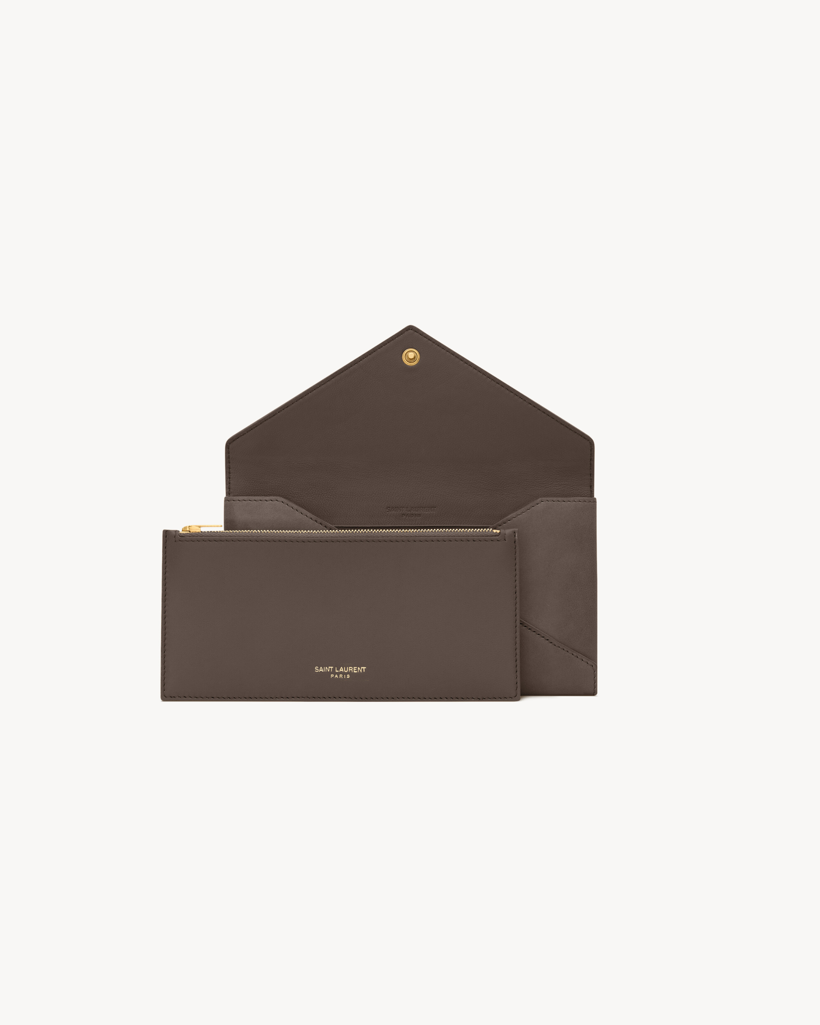 LETTER LARGE WALLET IN LEATHER - 5