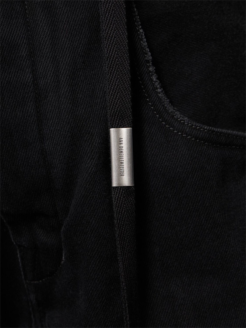 Ann Demeulemeester Claire 5-pocket denim wide jeans outlook