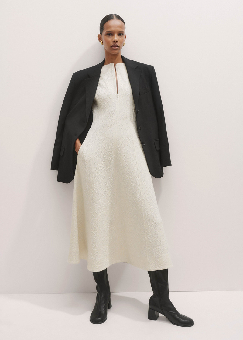 Textured Midi Dress 3