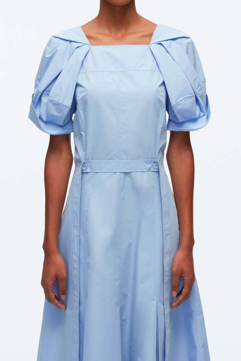 3.1 Phillip Lim Collapsed Bloom Short Sleeve Belted Dress outlook