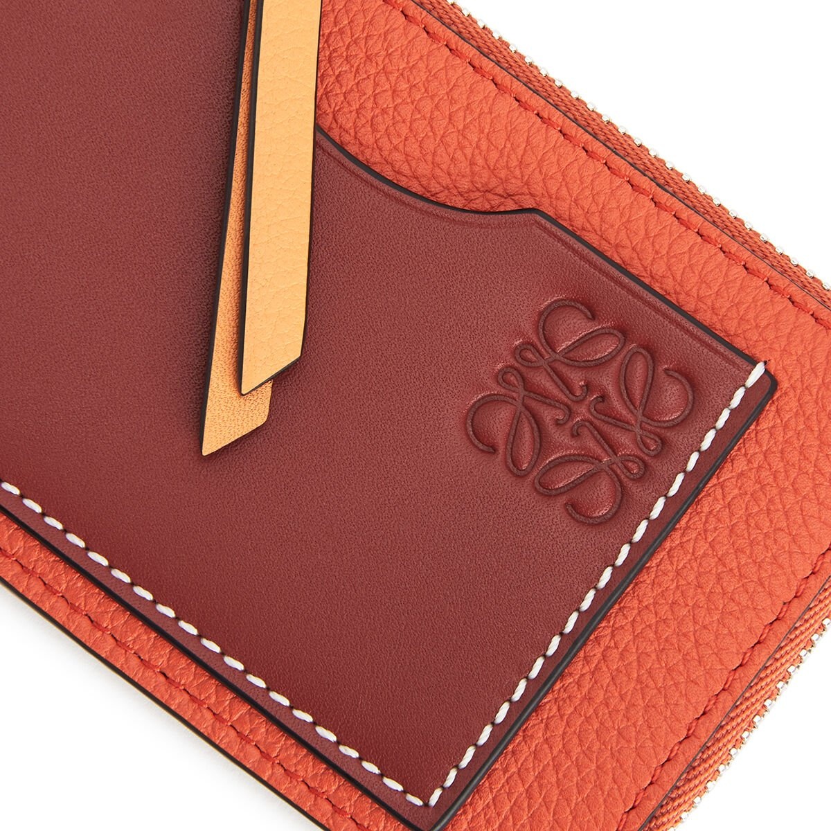 Coin cardholder in soft grained calfskin - 4