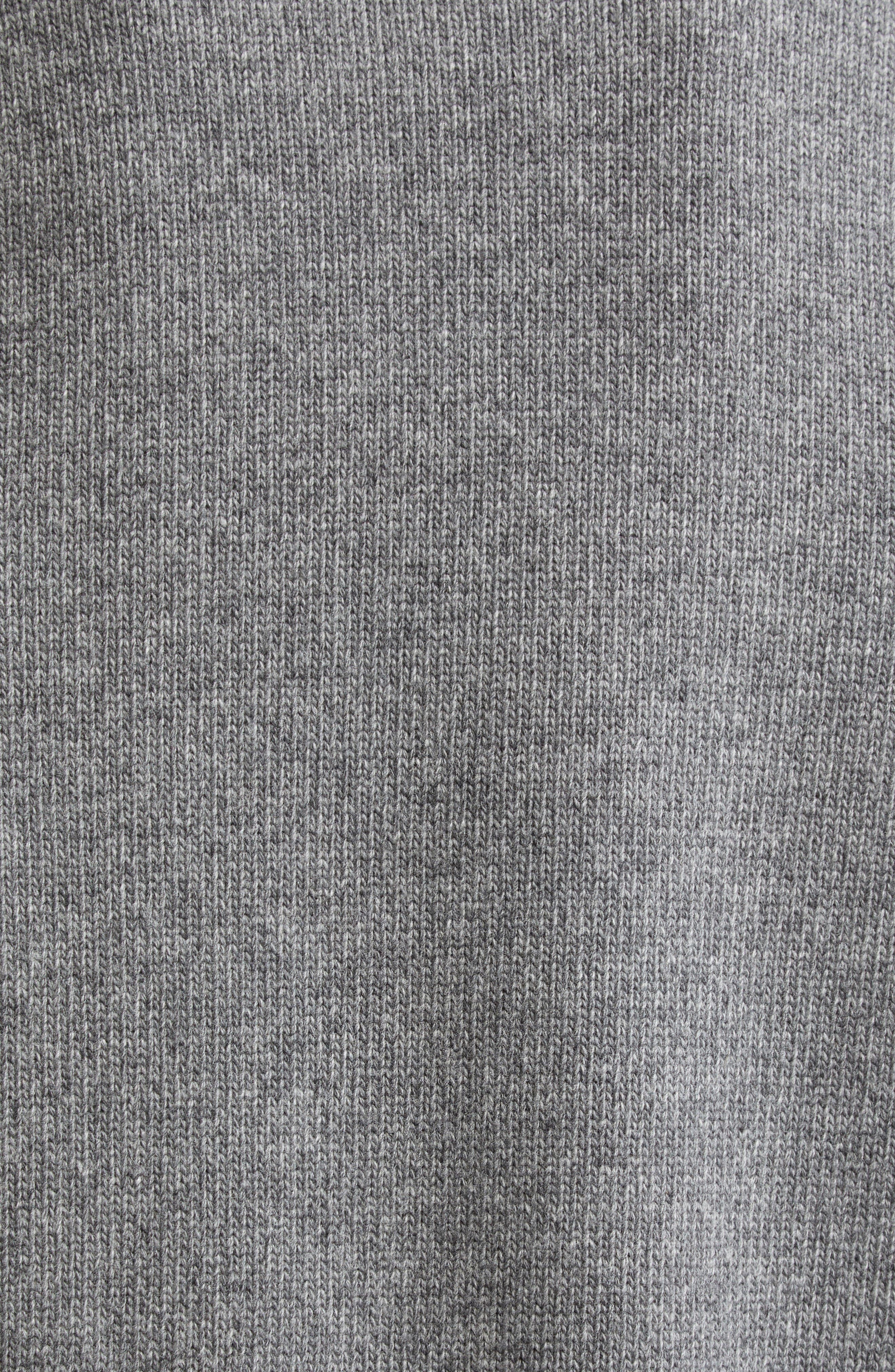 Thom Browne Geese Intarsia Boxy Virgin Wool Crewneck Sweater in Medium Grey at Nordstrom - 7