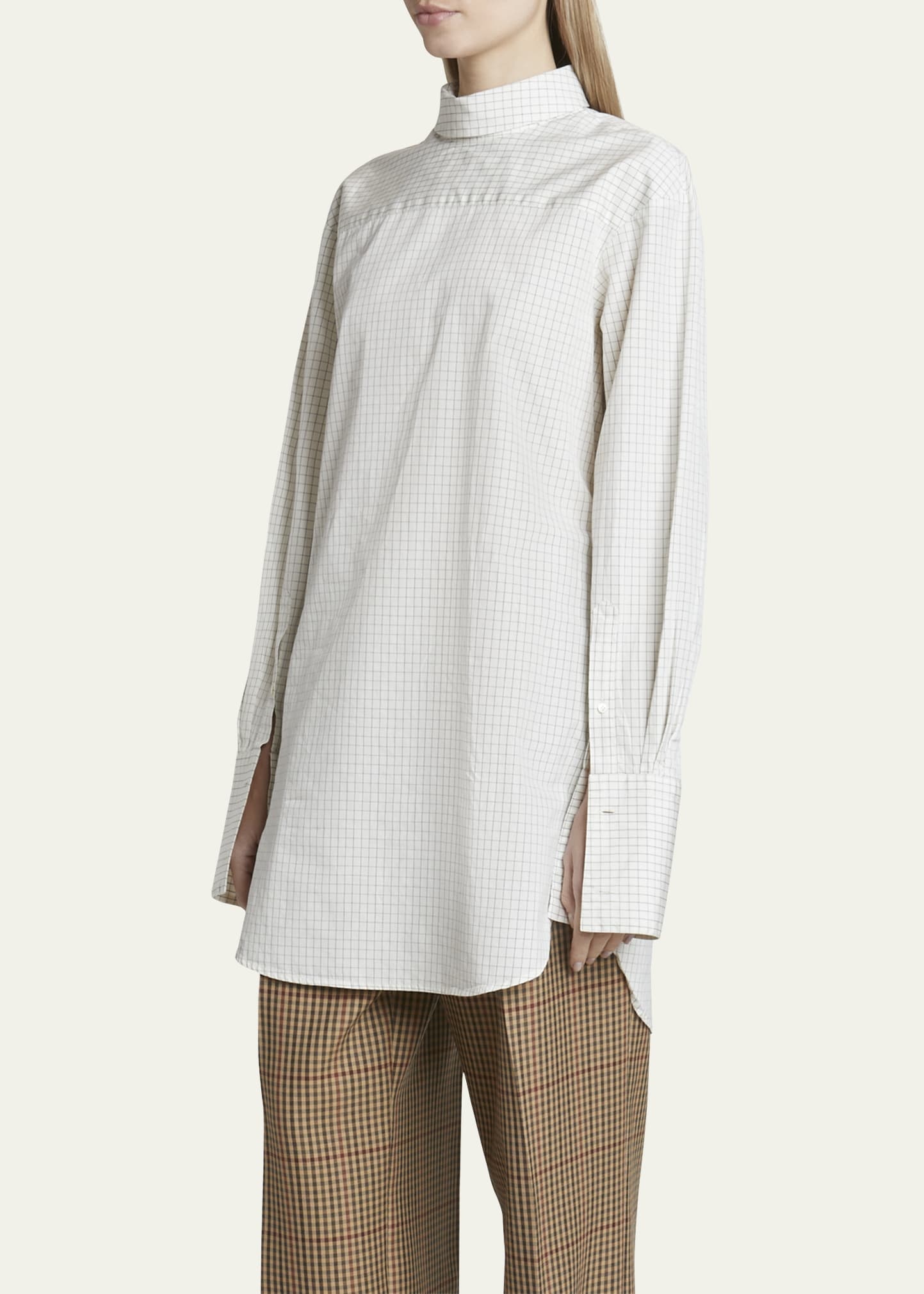 Corso Cotton Shirt with Button Closure - 4