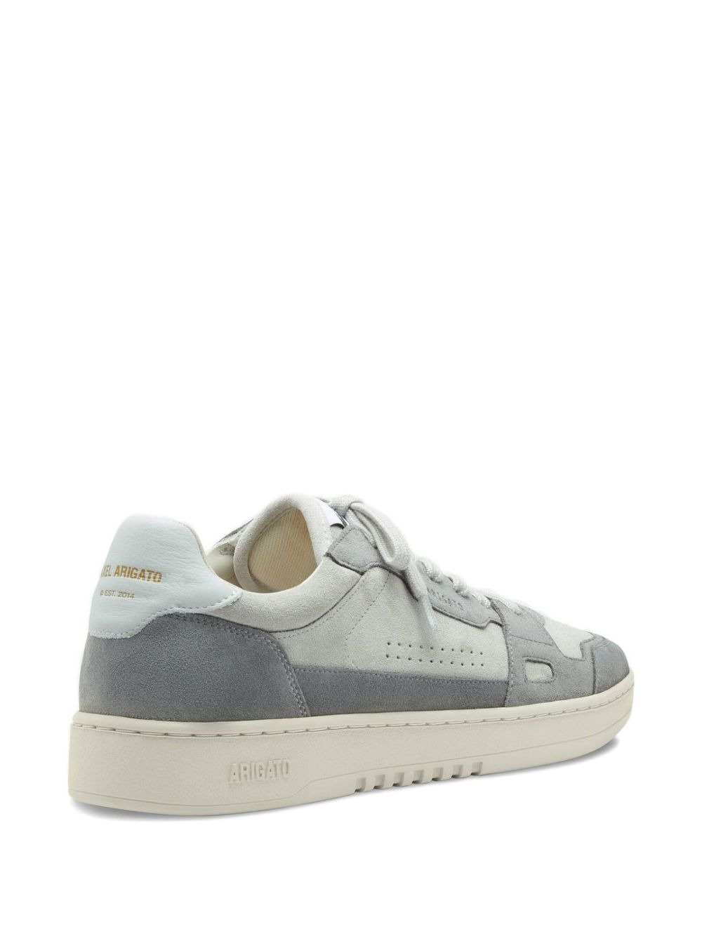 Dice Lo suede-leather panelled sneakers - 4