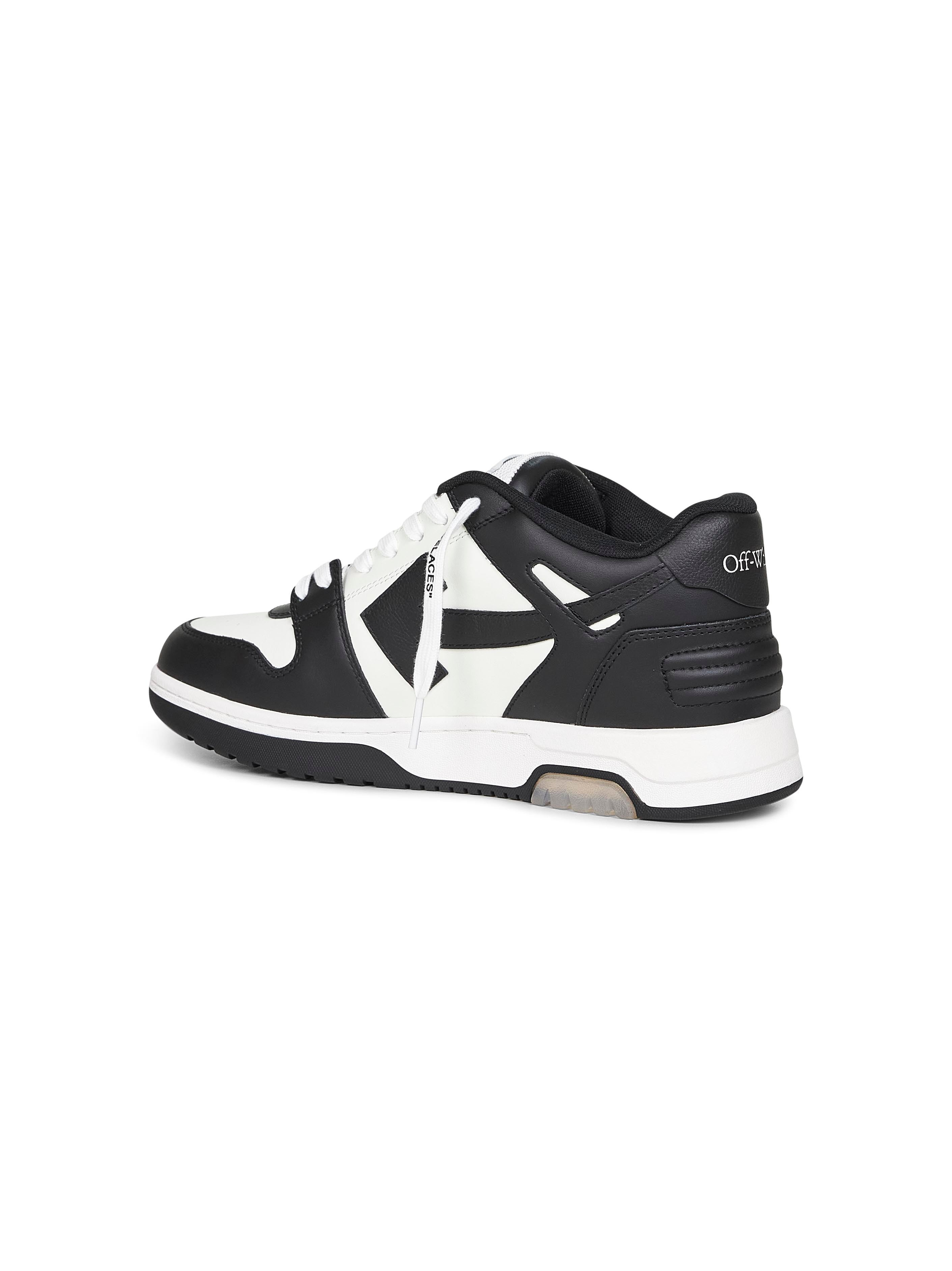 Off White Men White And Black Out Of Office Sneakers - 3