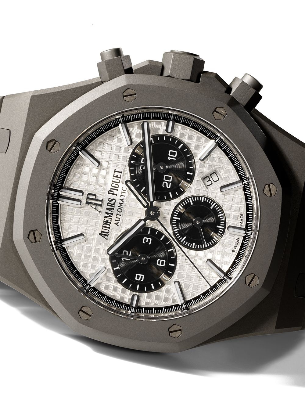 customised pre-owned Audemars Piguet Royal Oak Chronograph 41mm - 5