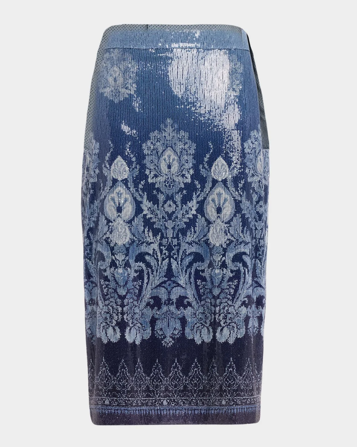 Whitney Sequined Midi Skirt - 1