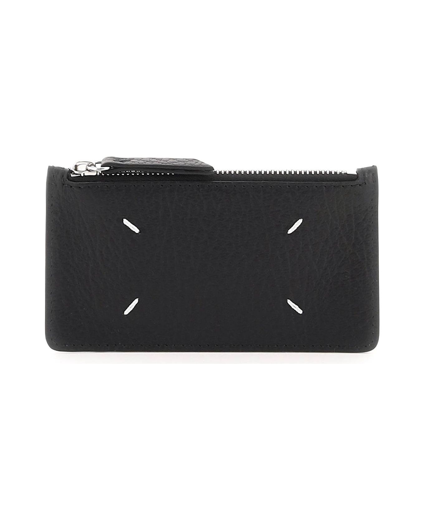 Leather Zipped Cardholder - 1
