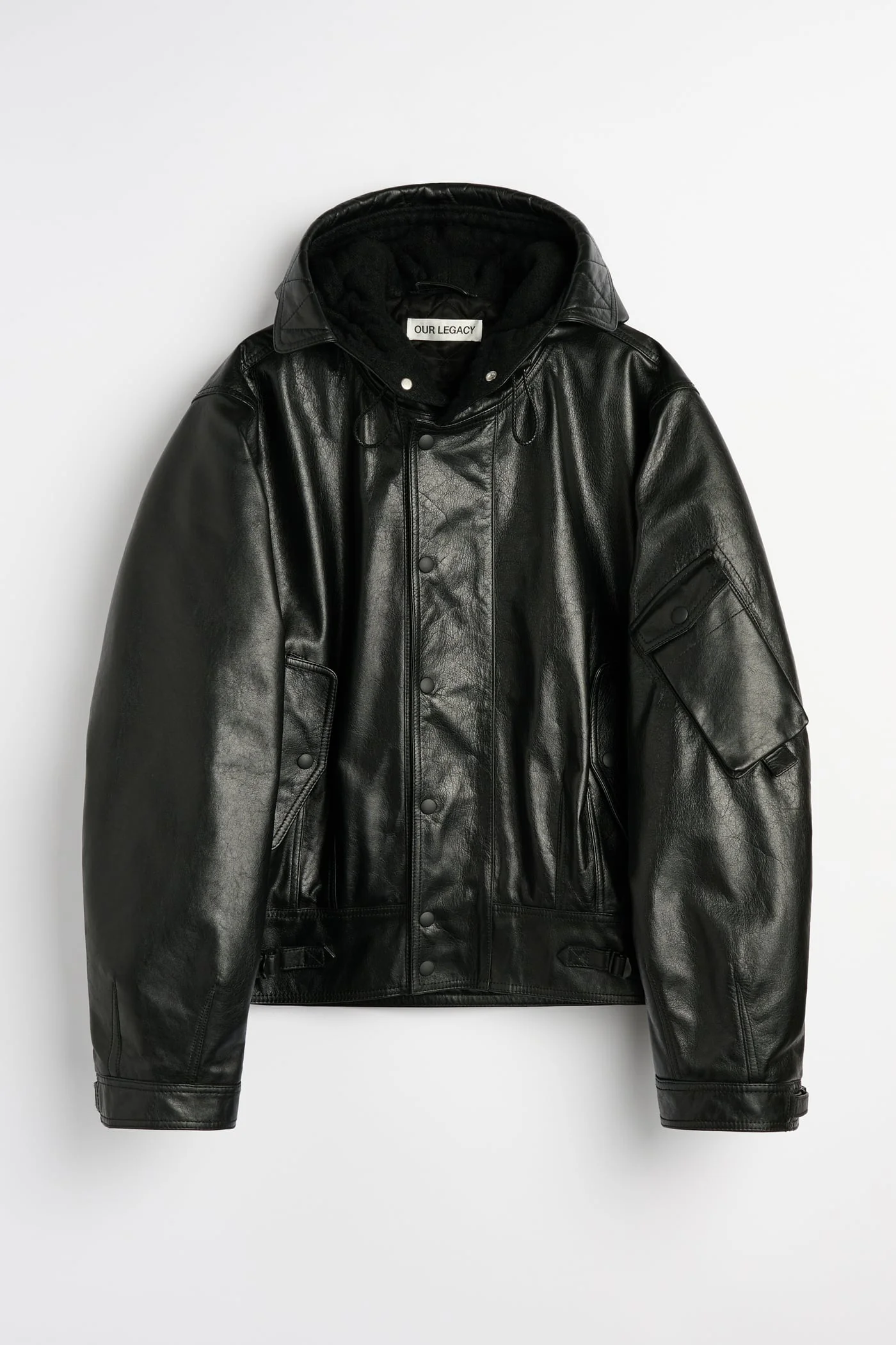 Orbit Jacket Malleable Black Bullhide - 1