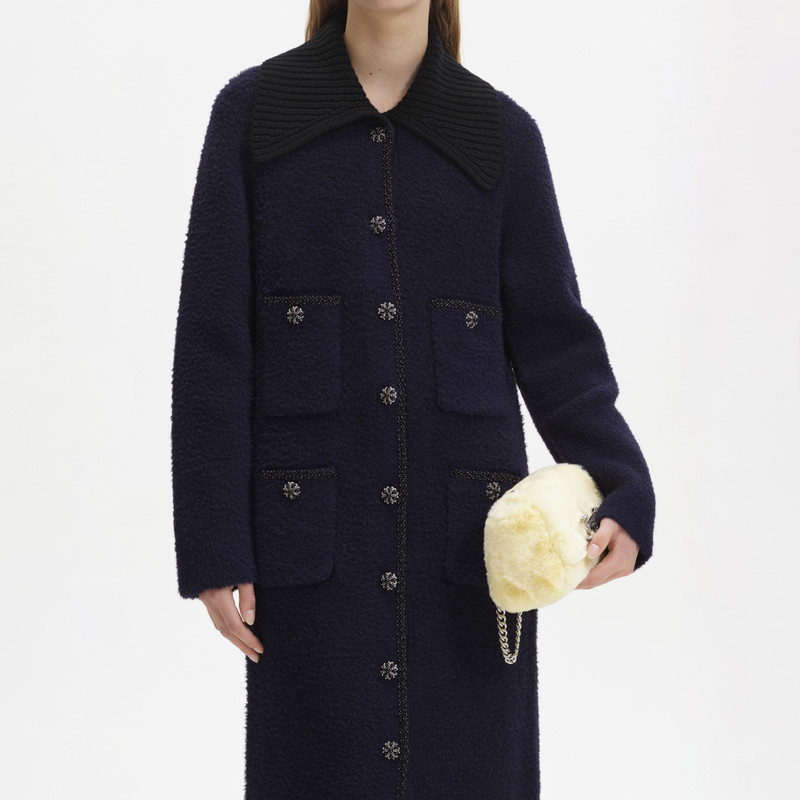 Navy Soft Knit Longline Cardigan 4