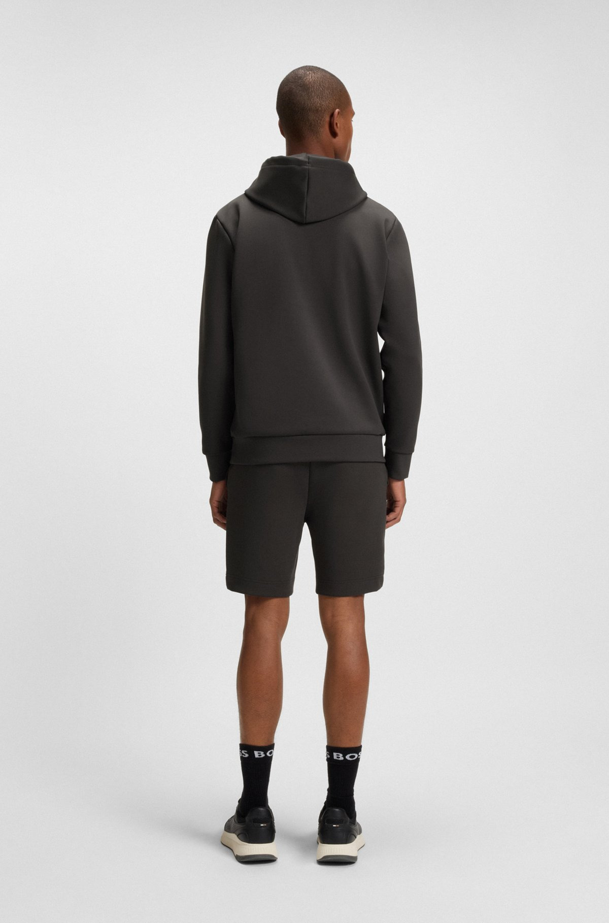 HOODIE WITH STRIPE DETAILS - 5