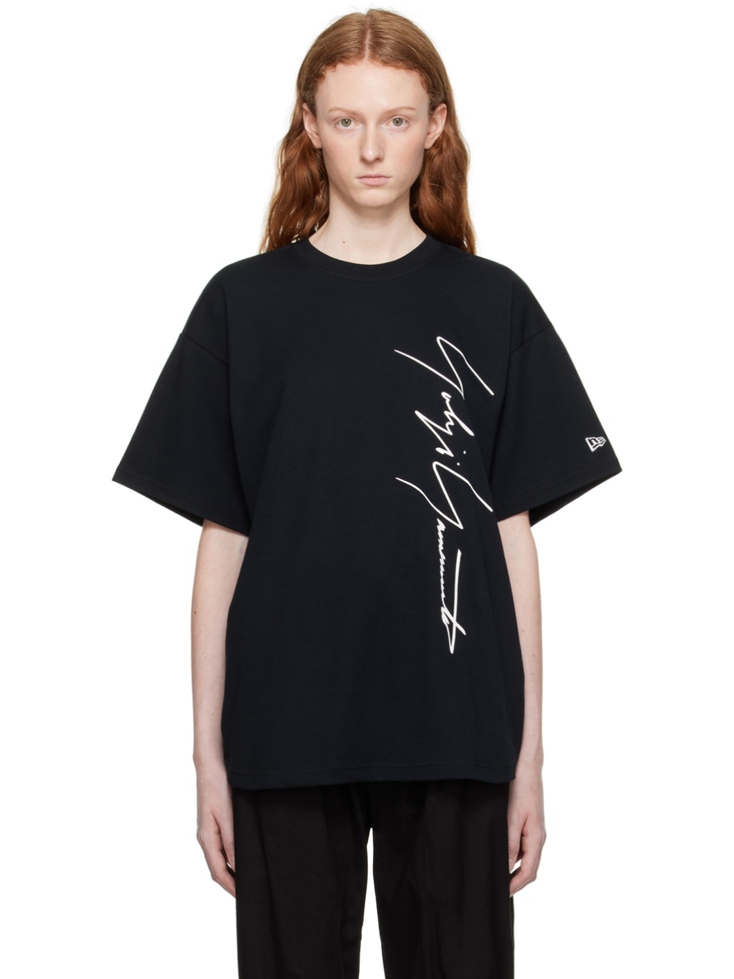 Yohji Yamamoto Oversized Performance New Era T-Shirt - Black