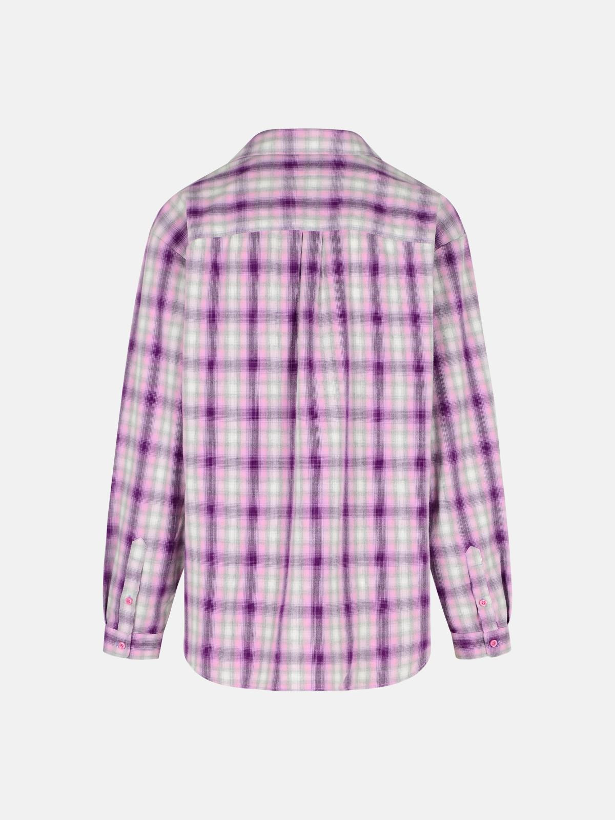 PURPLE COTTON SHIRT - 3