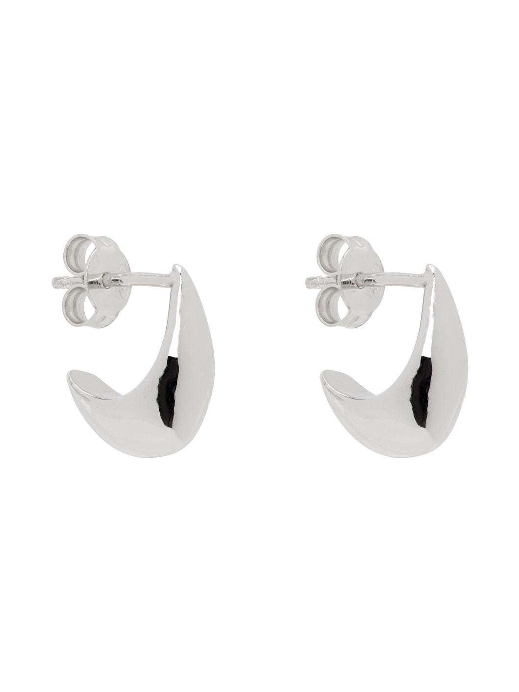 Silver Micro Drop Earrings - 3