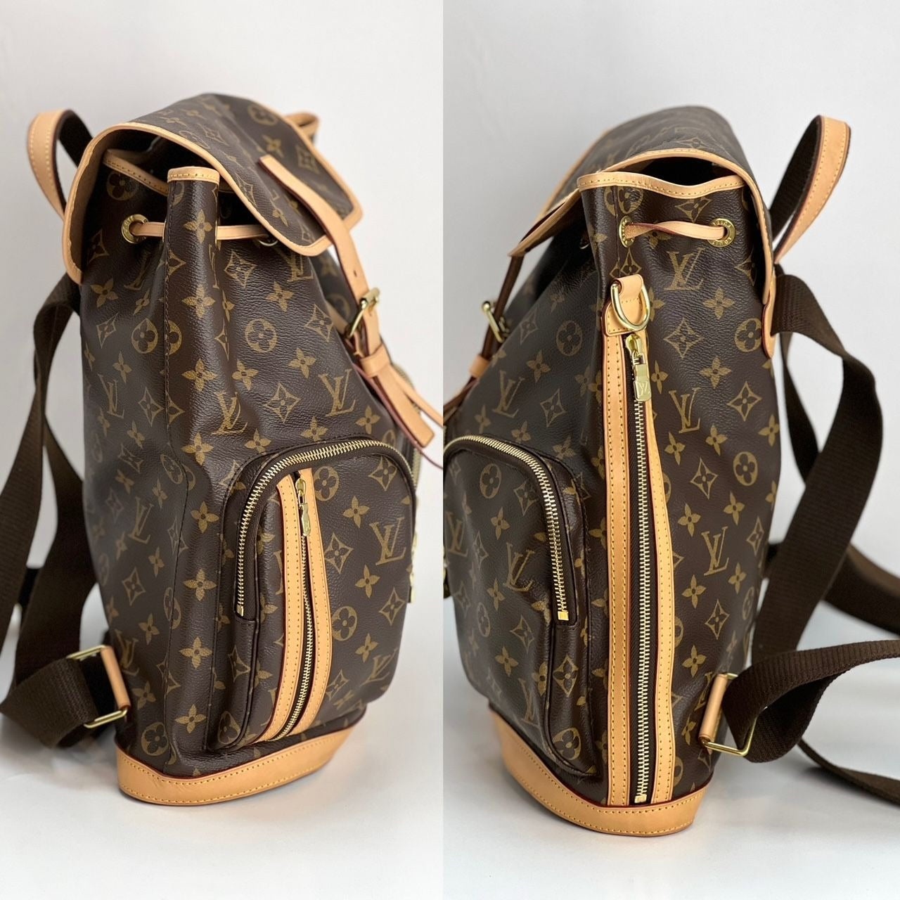 LOUIS VUITTON Bosphore Monogram Canvas Backpack - 3