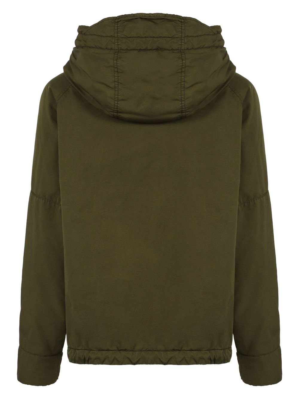 drawstring hooded jacket - 2