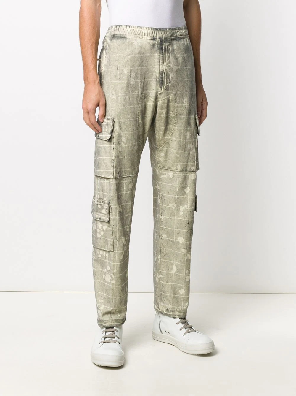 camouflage-print cargo trousers - 3