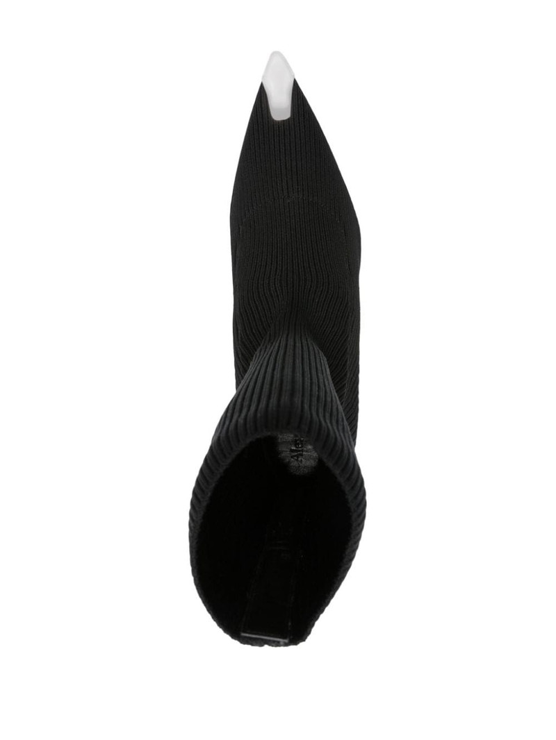 Slash Knit 90mm 발목 부츠 4