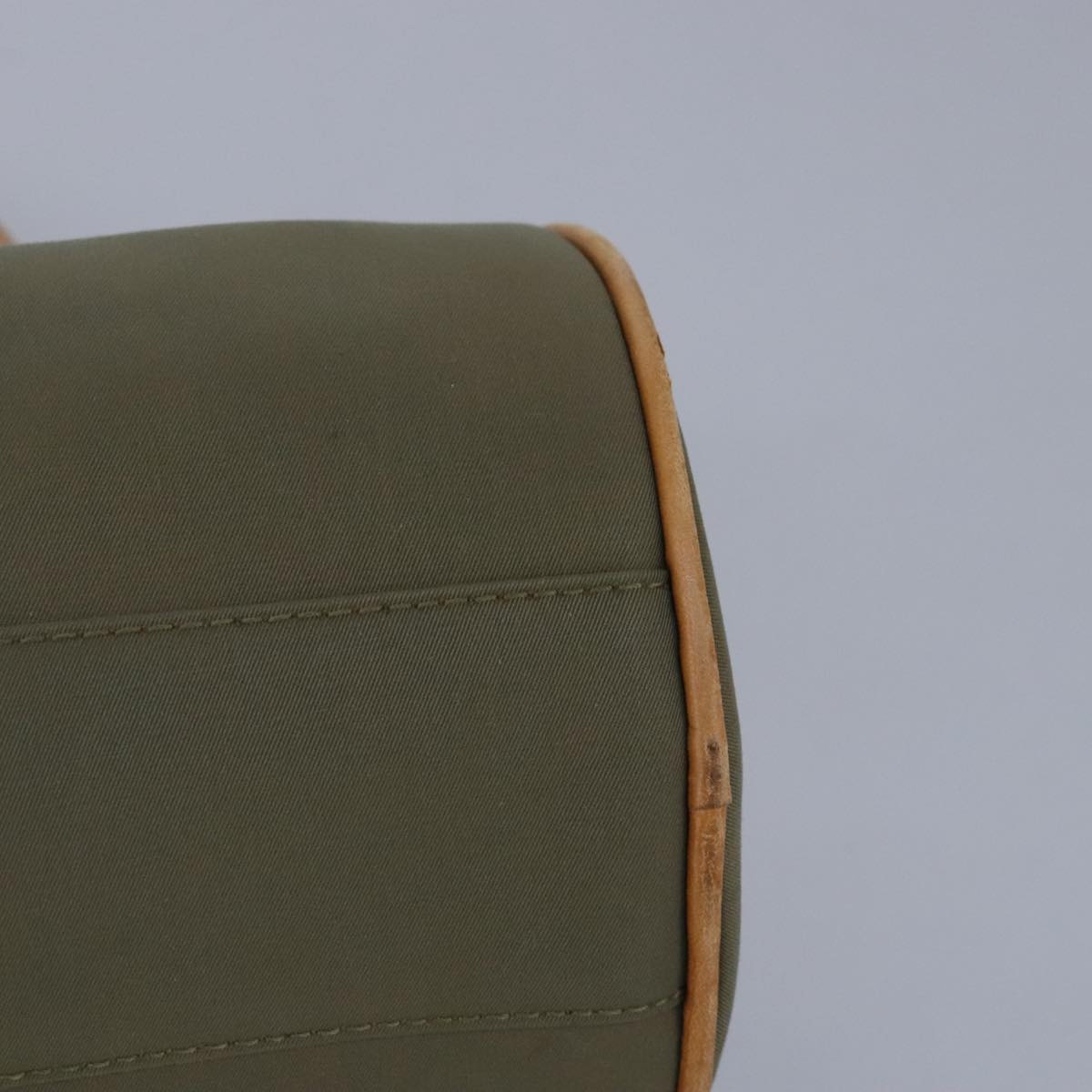 Burberry Hand Bag Nylon Khaki - 14