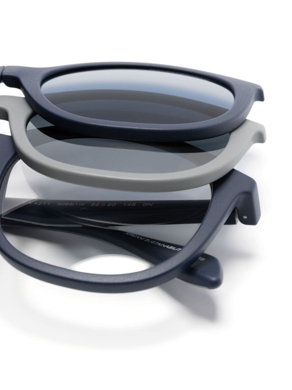 square-frame glasses - 3