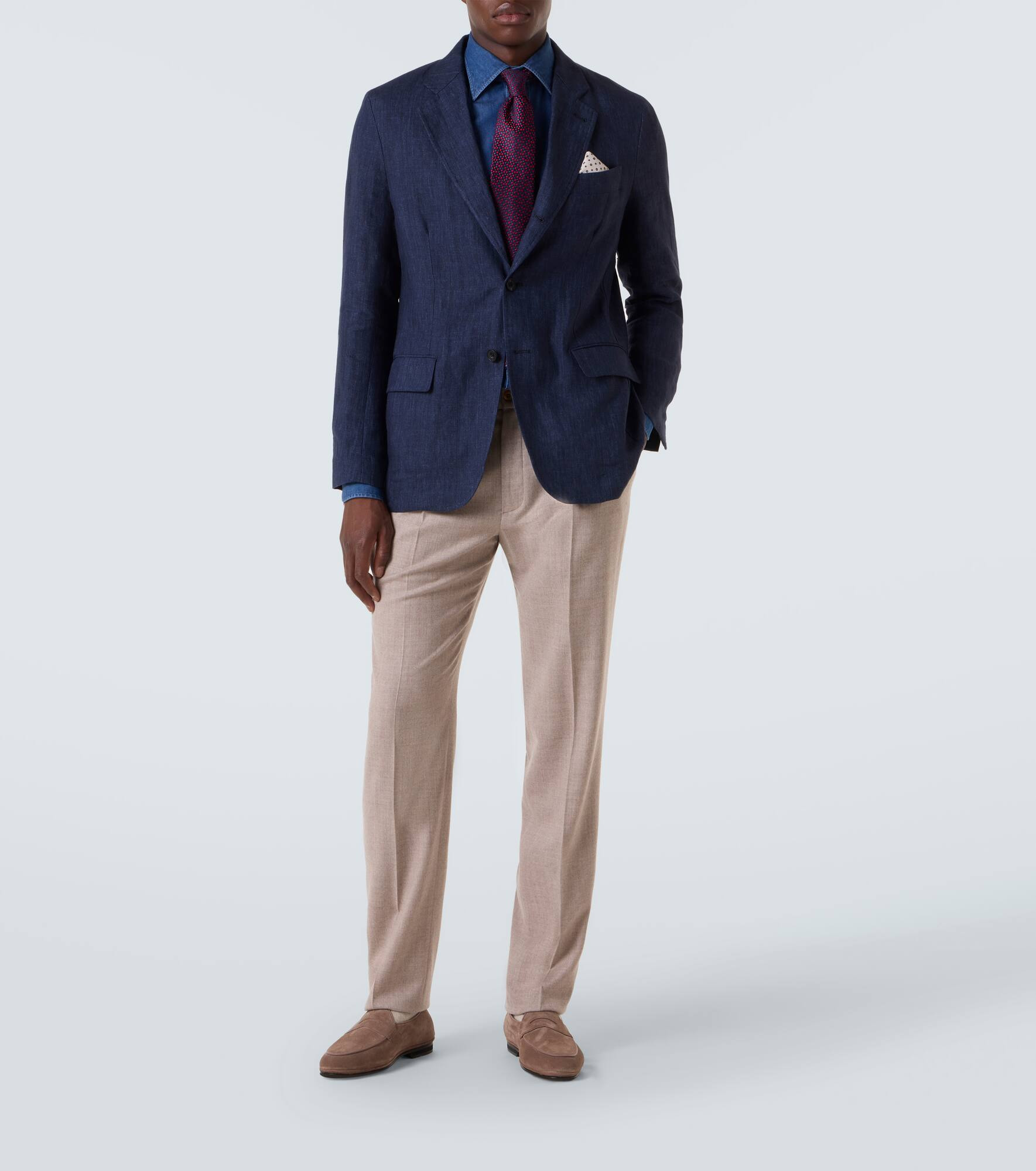 Virgin wool tapered pants - 2