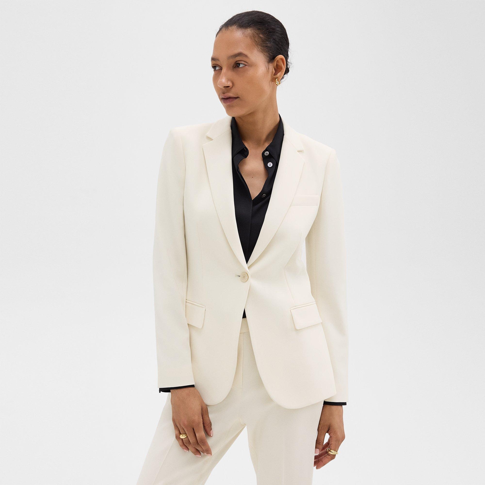 Staple Blazer in Admiral Crepe - 3