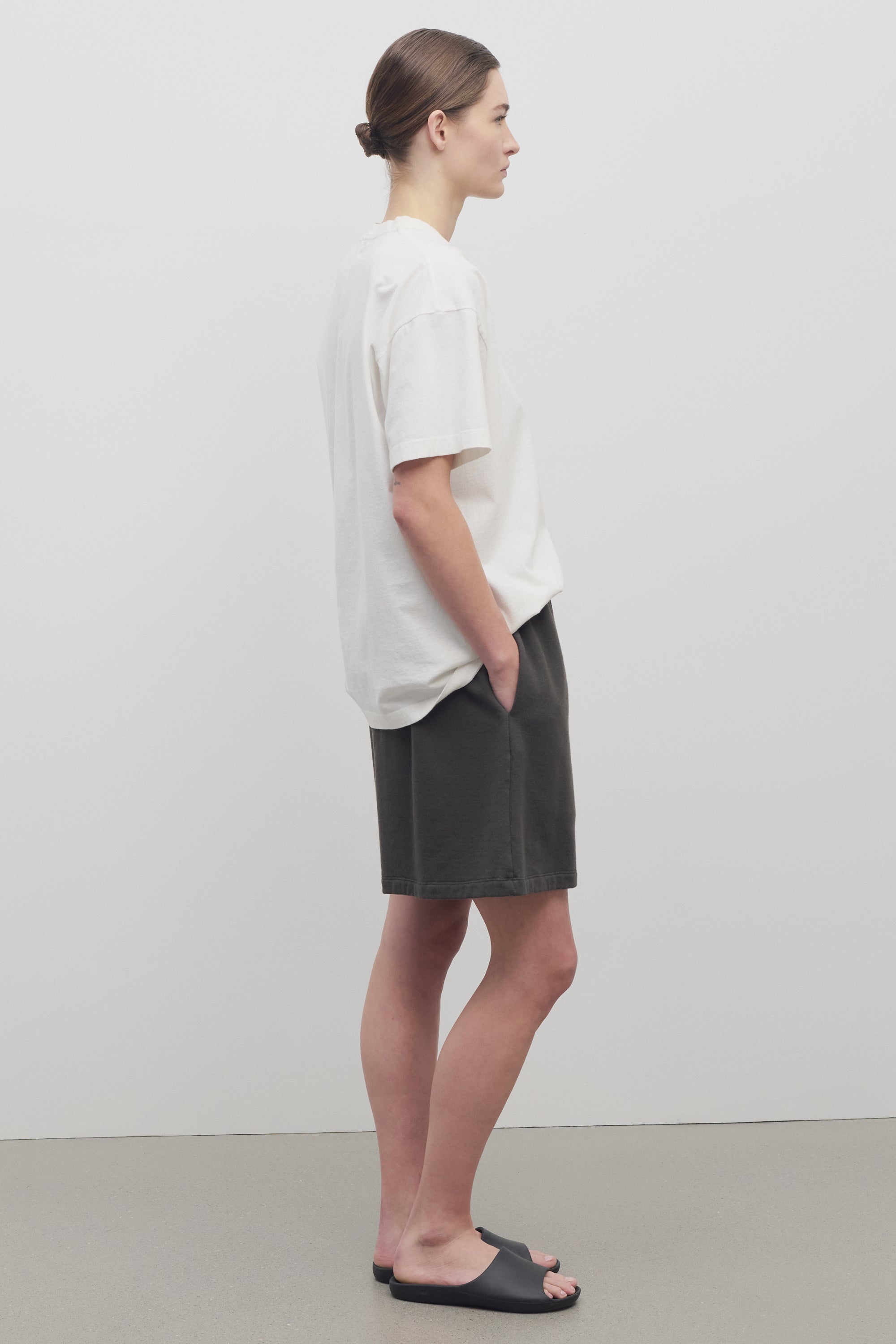 Gana Short in Cotton and Cashmere - 4