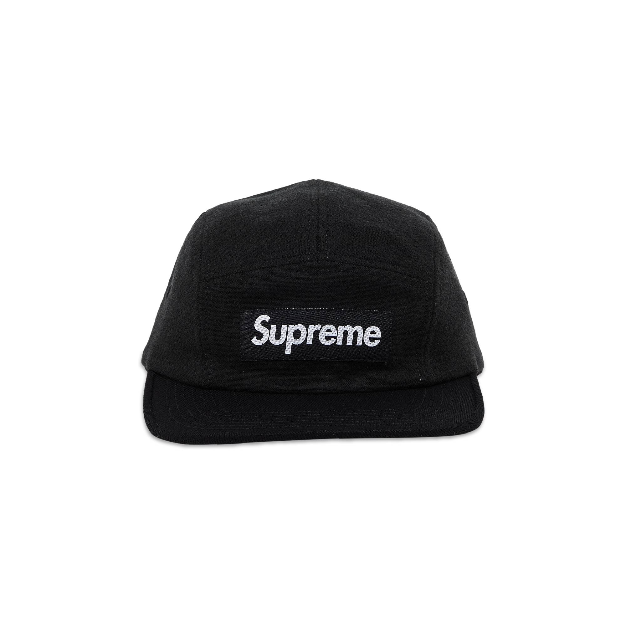 Supreme 2-Tone Camp Cap 'Black'