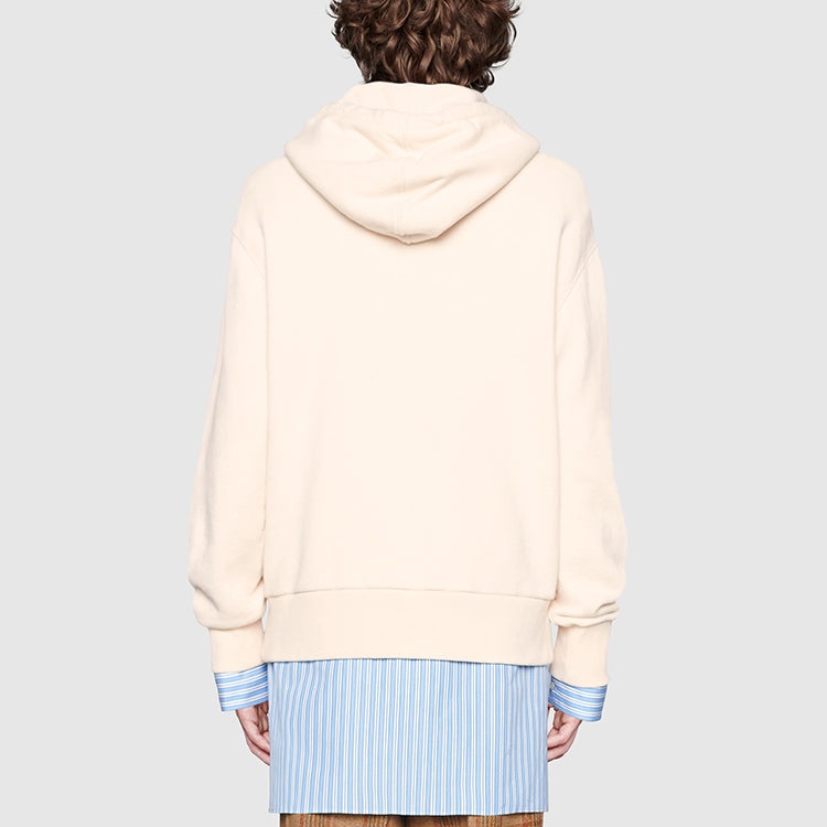 Gucci Hooded sweatshirt with Interlocking G 'off-white' 475374-X3Q25-9524 - 5