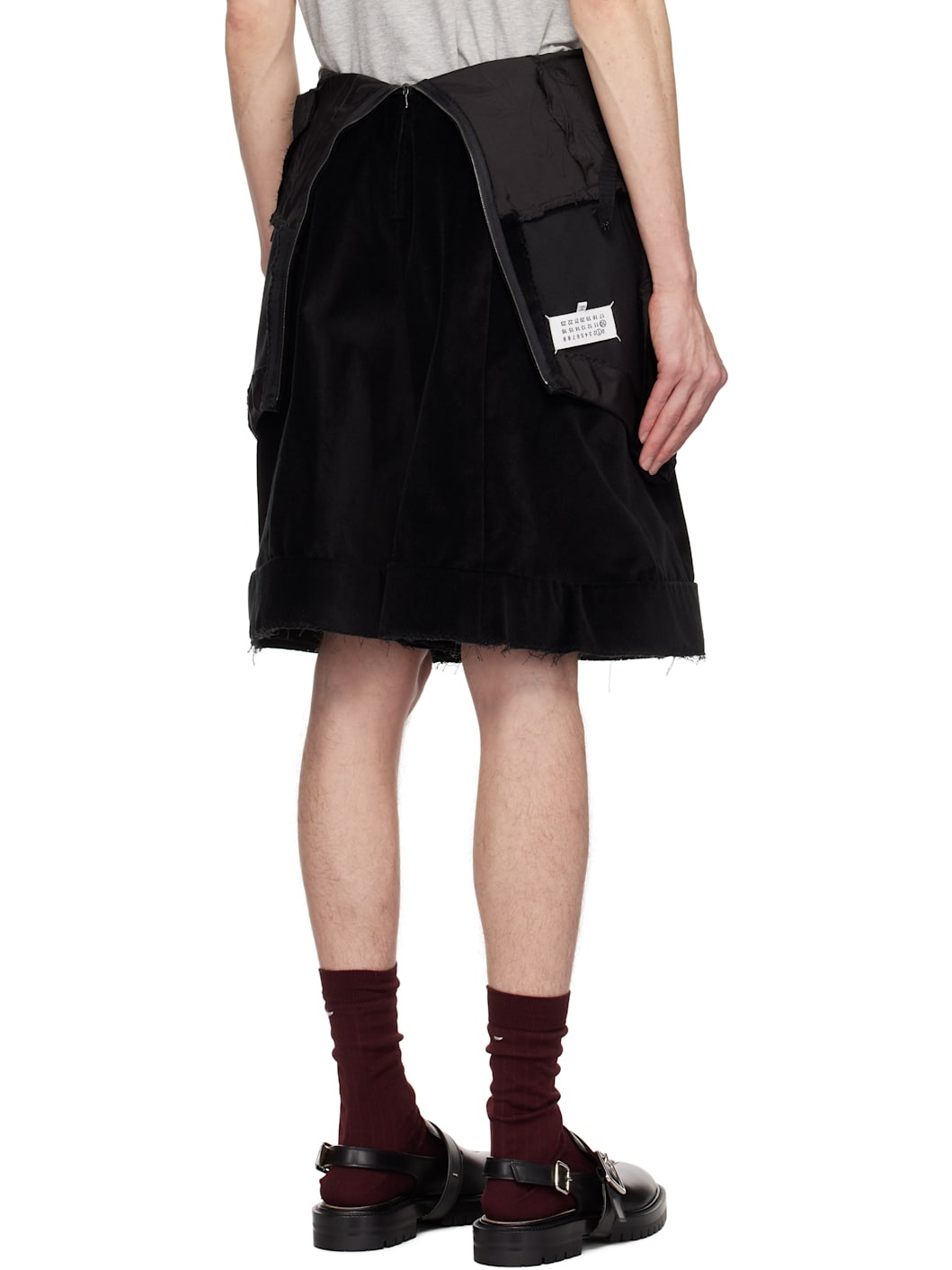 Black Multi-Wear Shorts - 3