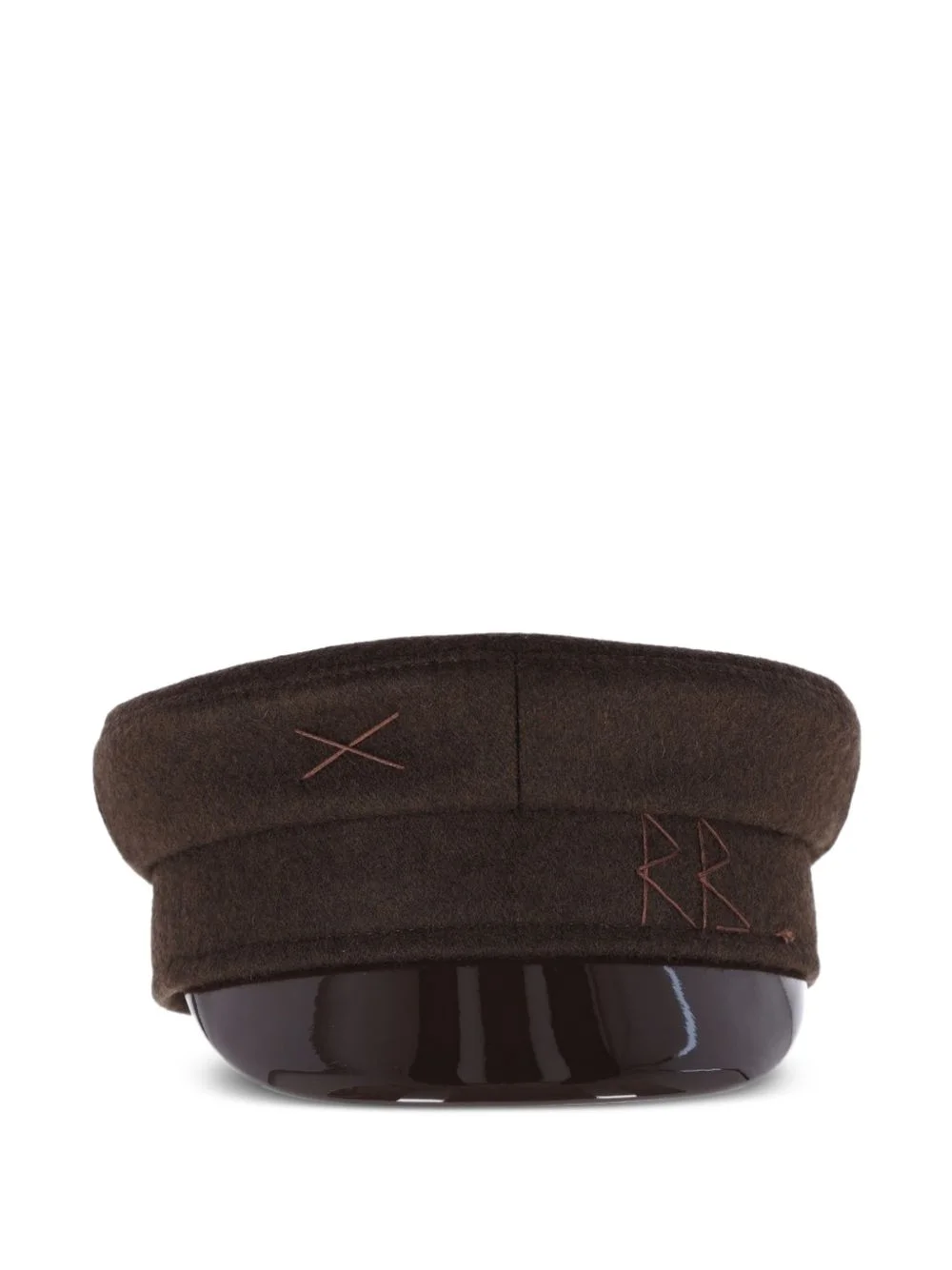 Baker Boy-embroidered hat - 1