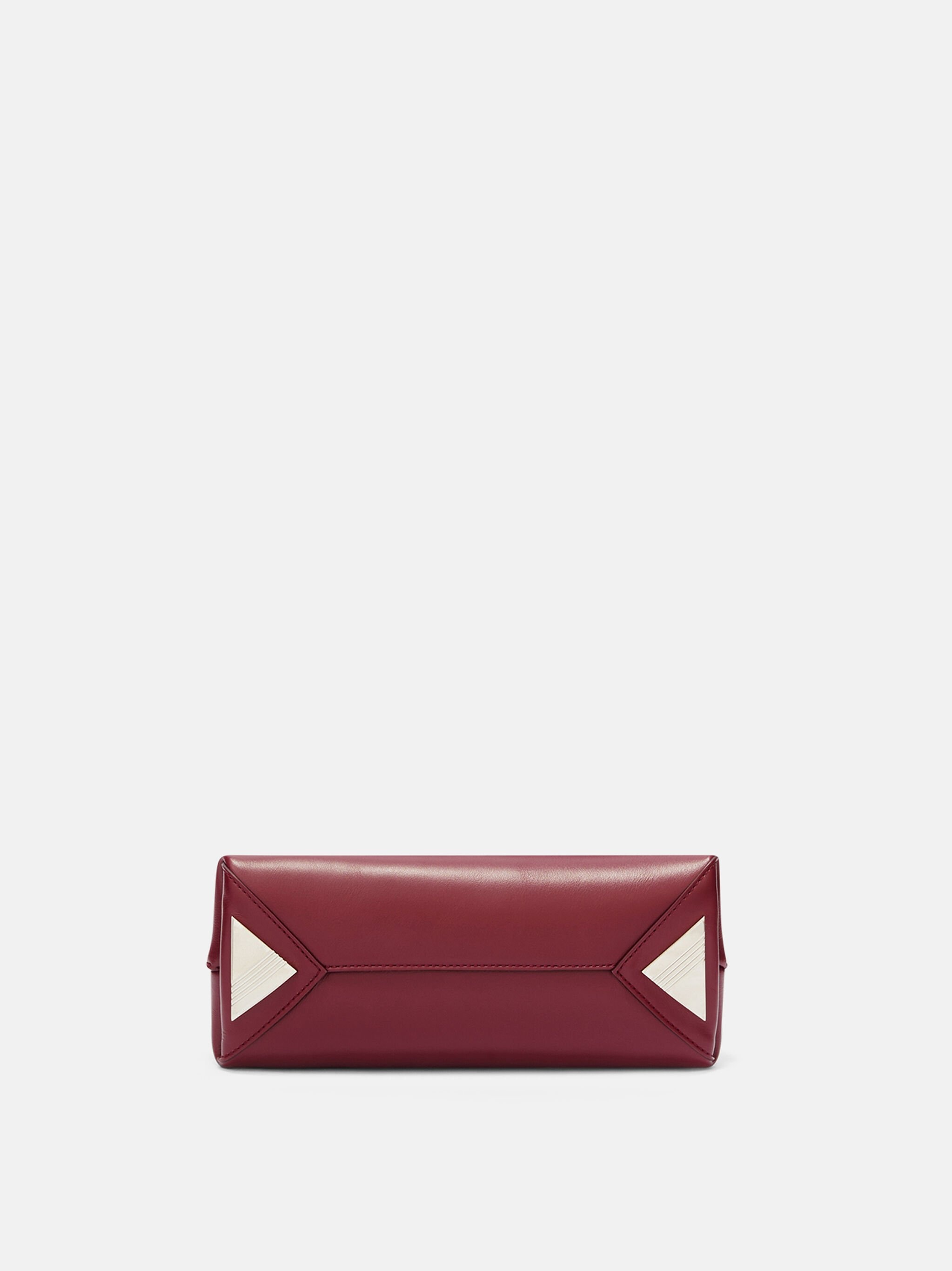 ''DAY OFF  SMALL'' BURGUNDY CLUTCH - 5