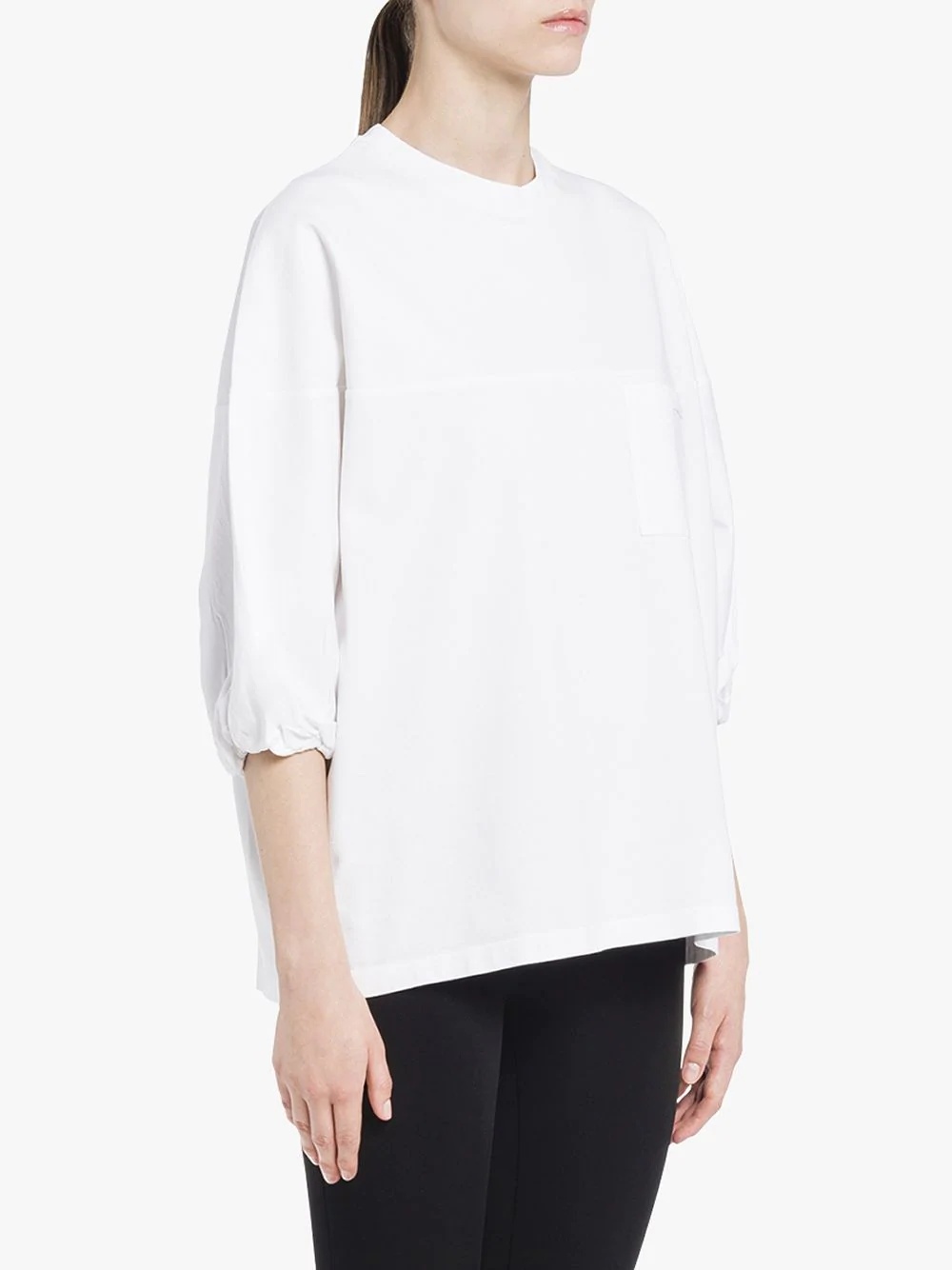 puff-sleeve T-shirt - 3