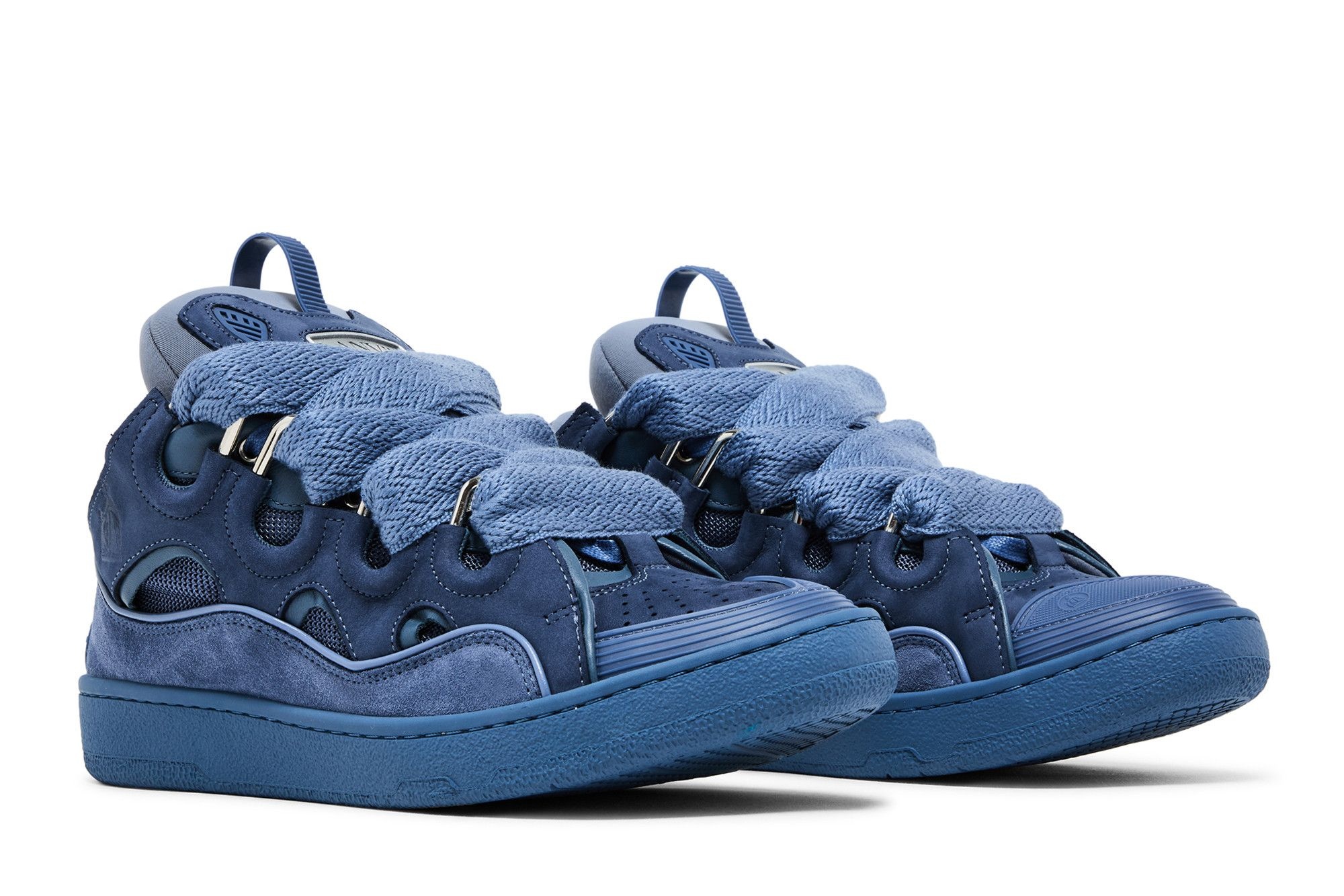 Lanvin Curb Sneakers 'Monochrome - Cornflower' - 8