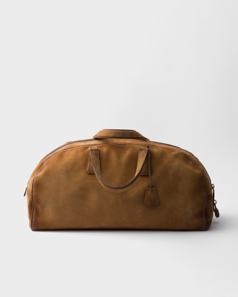 Suede duffle bag 4