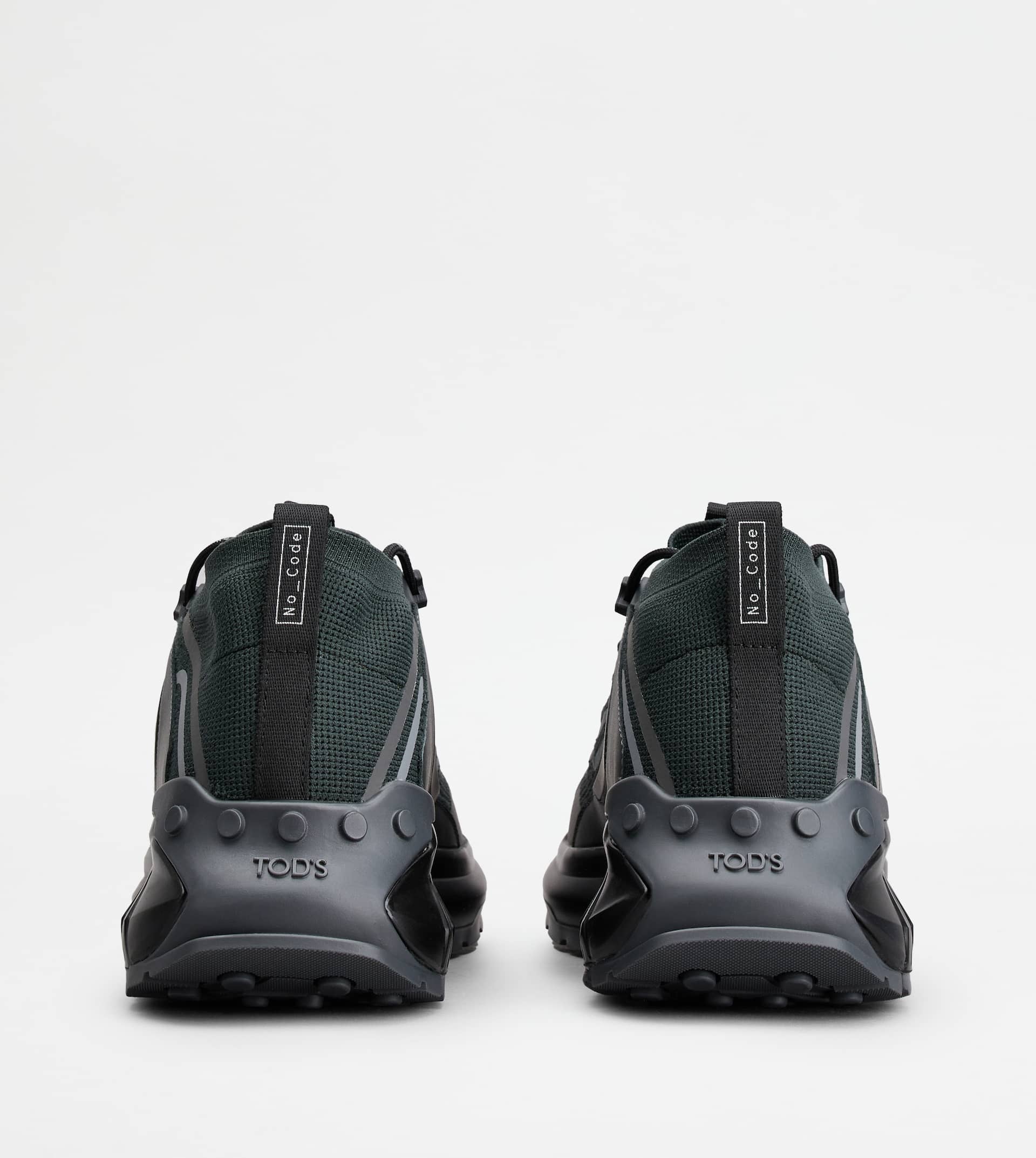 NO_CODE J IN TECHNICAL FABRIC AND LEATHER - GREEN - 2