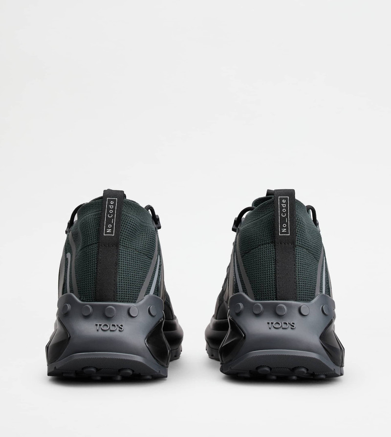 Tod's NO_CODE J IN TECHNICAL FABRIC AND LEATHER - GREEN outlook